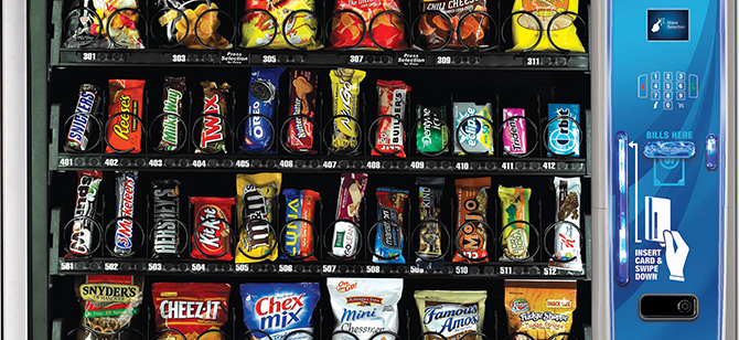 Long Island Snack Vending Machine